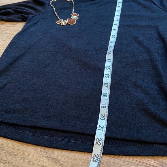 Banana Republic Black Sweater Bell Sleeve - Picture 7 of 10